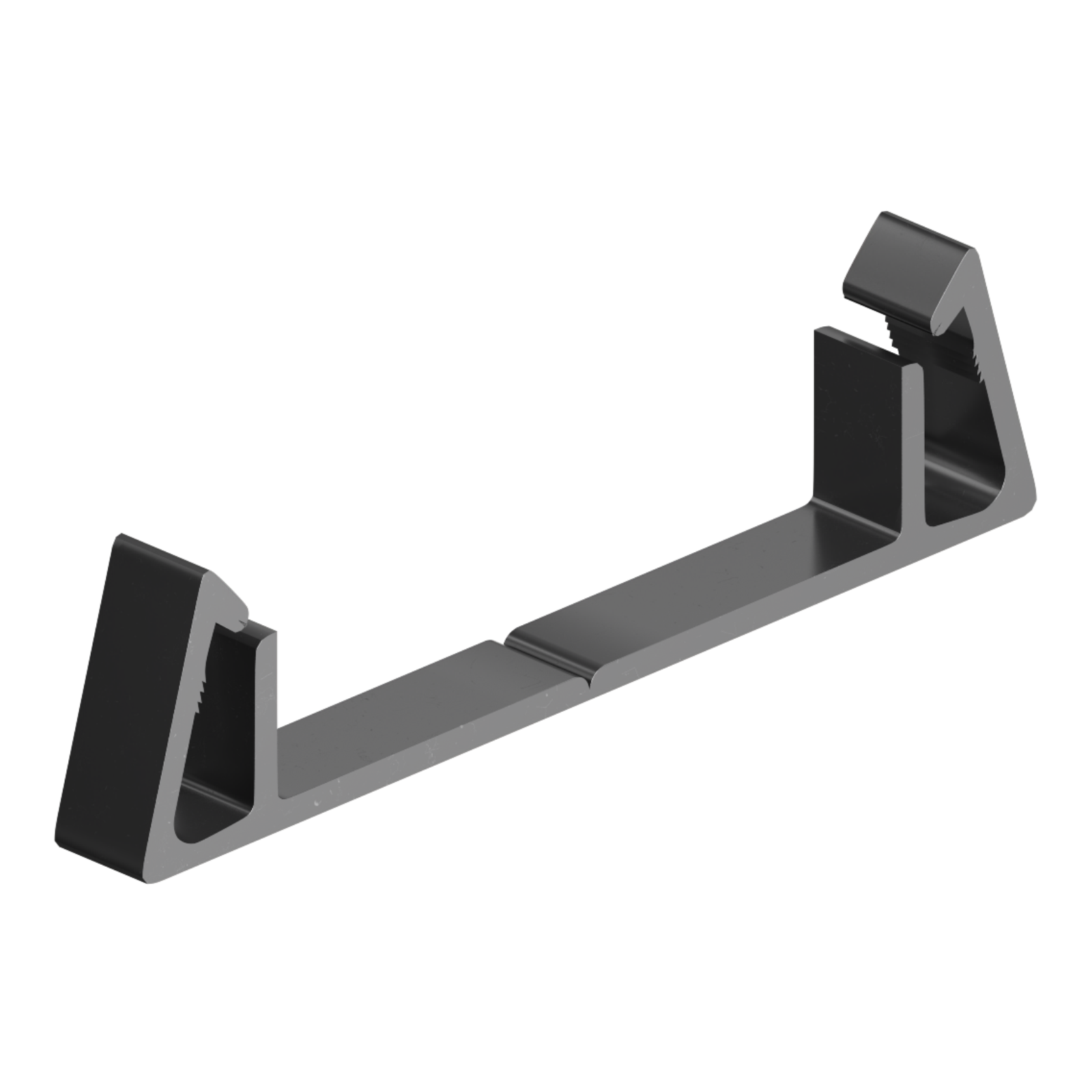 КМ/К-2 зажим крепежный, черный КМ/К-2 зажим крепежный, черный