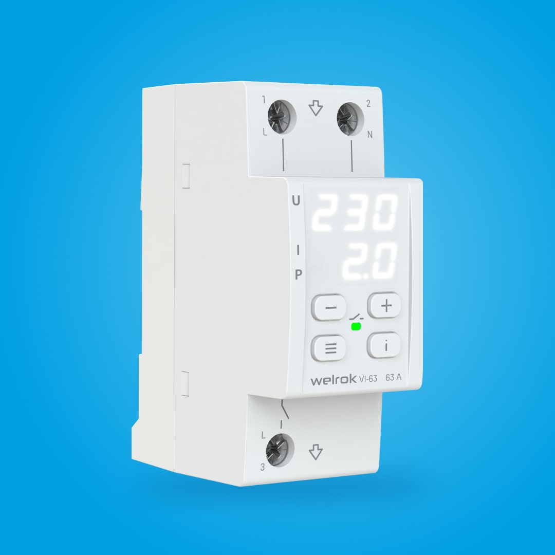 Welrok VI-63 реле напряжения с контролем тока