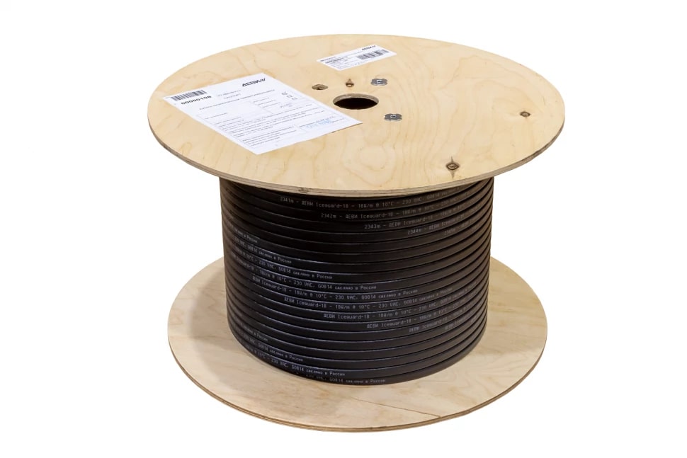 DEVI Iceguard-18 Readymade 36 Вт, 2м саморегулирующийся греющий кабель DEVI Iceguard-18 Readymade 36 Вт, 2м саморегулирующийся греющий кабель