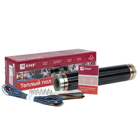 EKF 2200Вт 10м2 инфракрасный теплый пол EKF 2200Вт 10м2 инфракрасный теплый пол