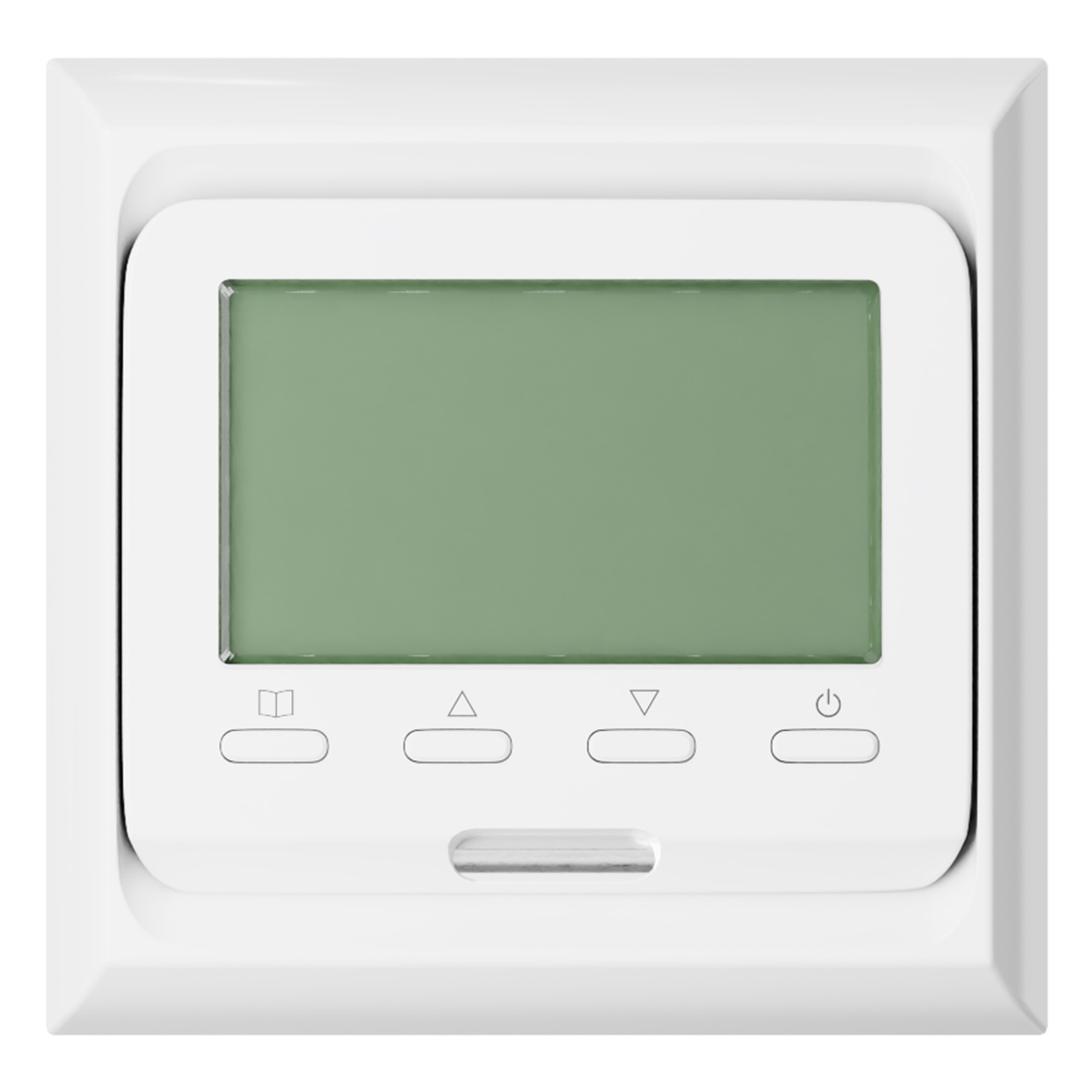 AlfaReg E-51.716 терморегулятор для теплого пола программируемый, 16A, белый