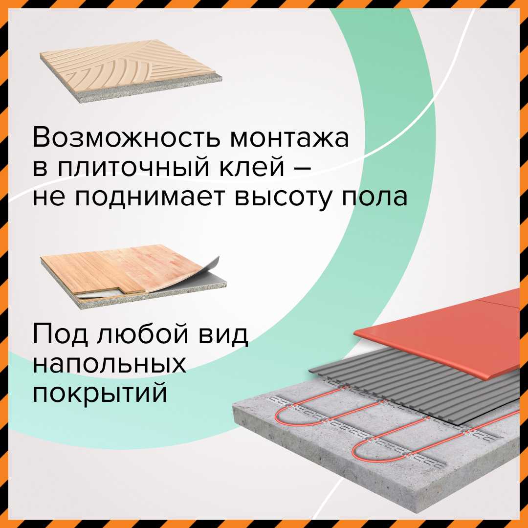 Caleo CABLE 15W-75 PRO кабельный теплый пол