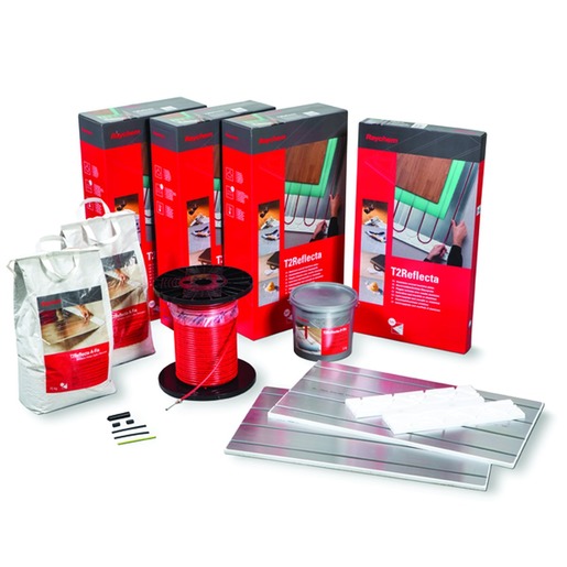 T2Reflecta кабельный теплый пол (для установки под ламинат / паркет)