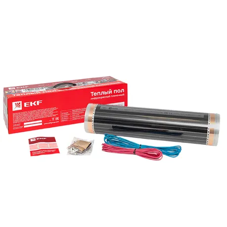 EKF 1100Вт 5м2 инфракрасный теплый пол EKF 1100Вт 5м2 инфракрасный теплый пол