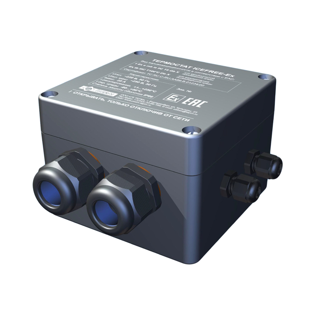 TERM ICEFREE Ex (k) промышленный термостат взрывозащищенный с выводом типа «сухой контакт»