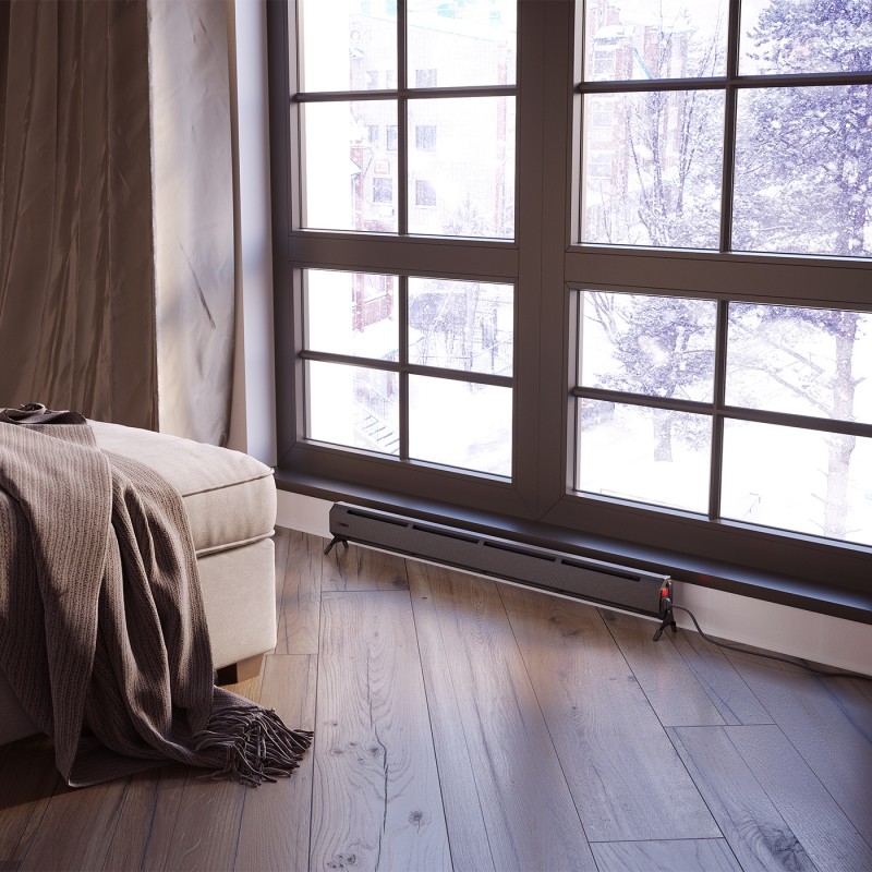 ATRIO-300 конвекторный обогреватель, черный