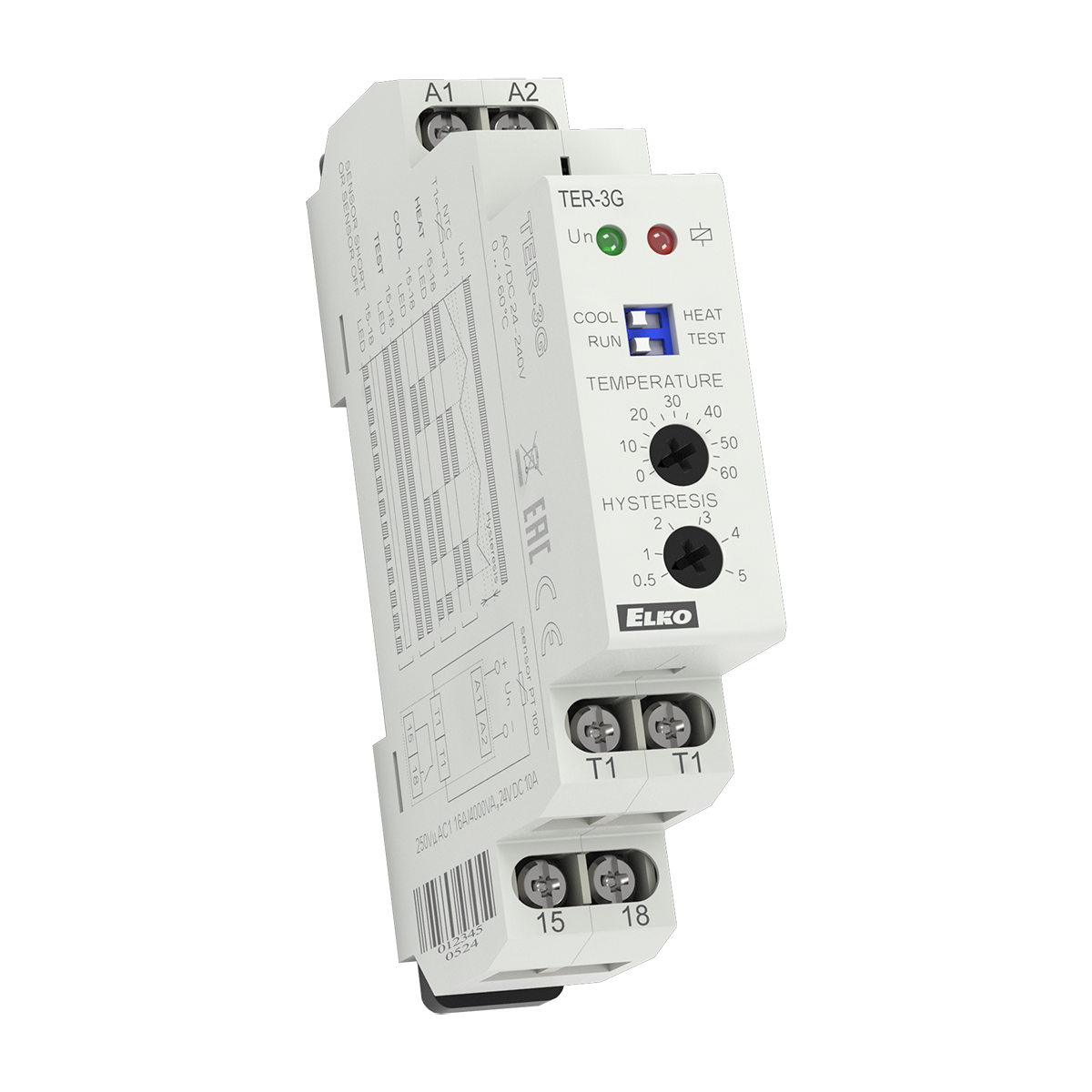 TER-3G терморегулятор для систем обогрева труб