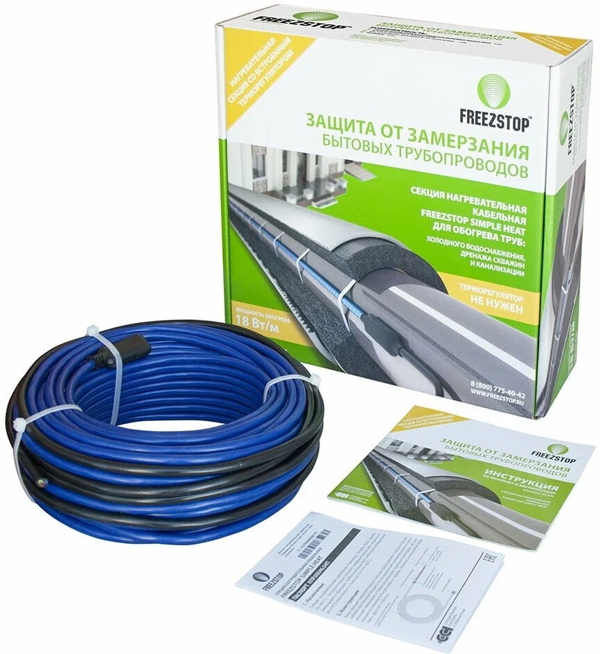 Freezstop Simple Heat-18-44,5 резистивная нагревательная секция