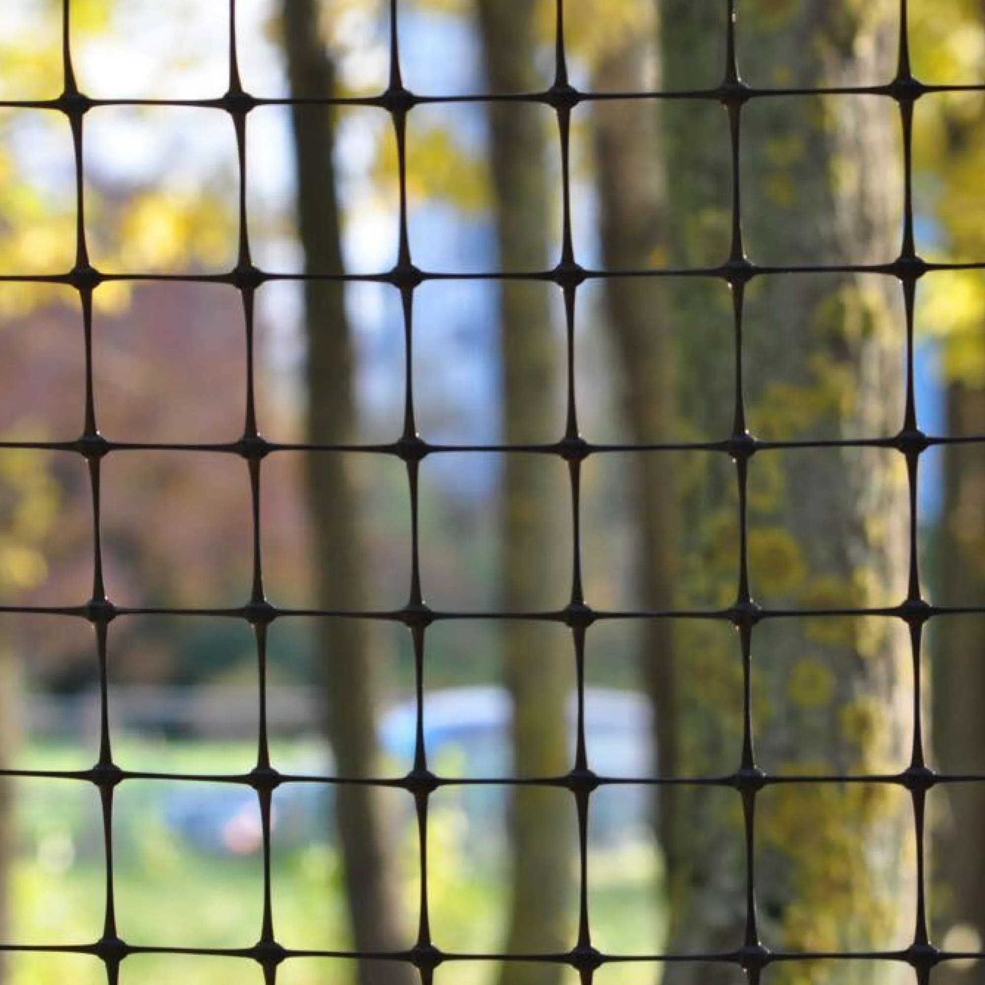 Заборная сетка Alfasetka черная 1,5х10