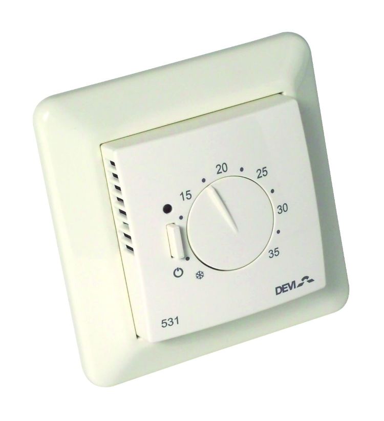 DEVIreg 531 терморегулятор для теплого пола с датчиком воздуха