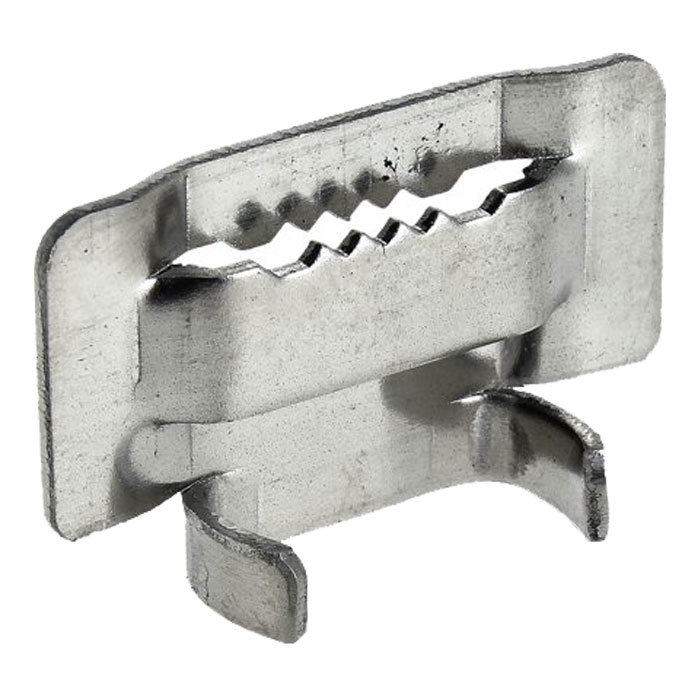 HTG ACC S.STEEL BUCKLE (SNLK) фиксатор для монтажа крепежной ленты,100шт.