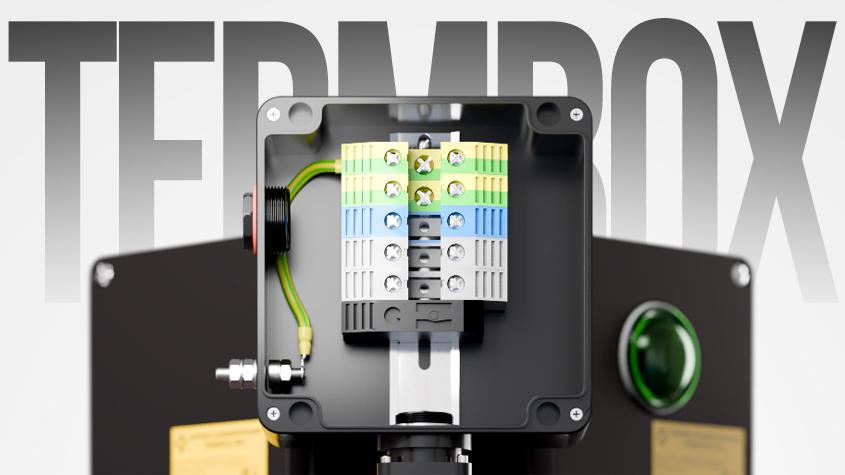 В наличии соединительные коробки TERMBOX