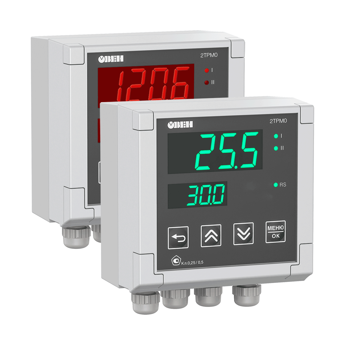 2ТРМ1-Щ1.У.РК измеритель-регулятор двухканальный