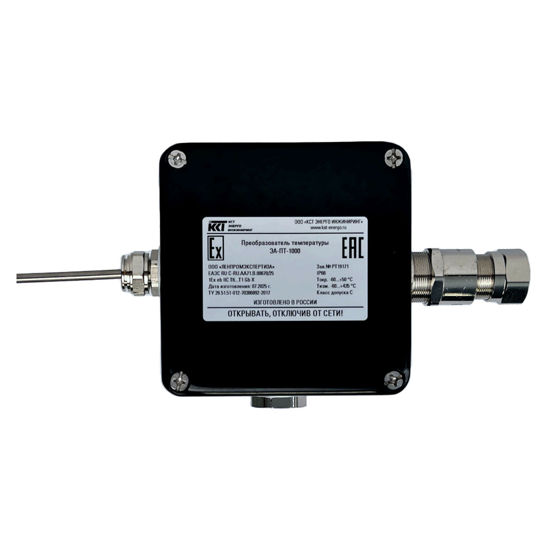 Преобразователь температуры ЭА-ПТ 007 температура измерения от -60...до 435 °C