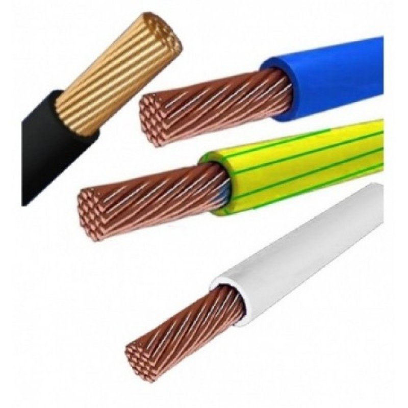 Кабель для датчиков ПЭЛЗ разных цветов 1 п.м.