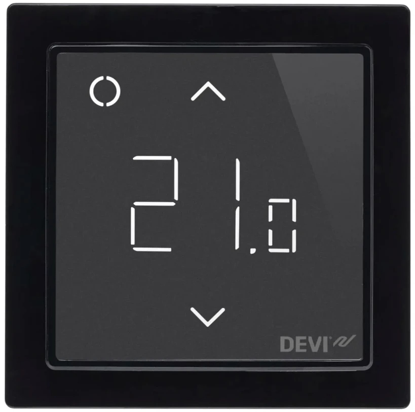 DEVIreg Smart Wi-Fi Wi-Fi терморегулятор для теплого пола, черный