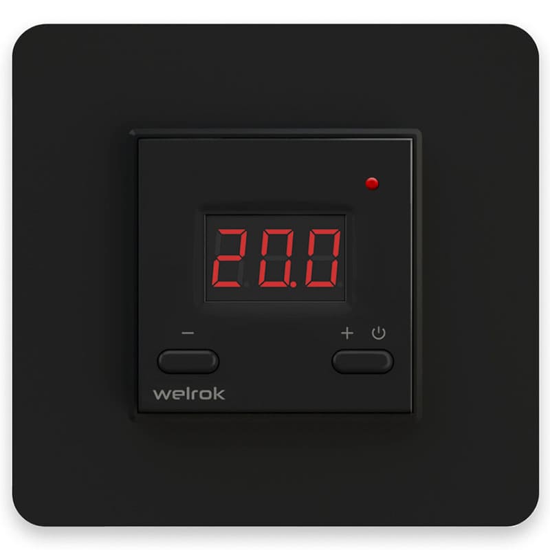 Welrok vt bk atl терморегулятор для обогревателей Welrok vt bk atl терморегулятор для обогревателей