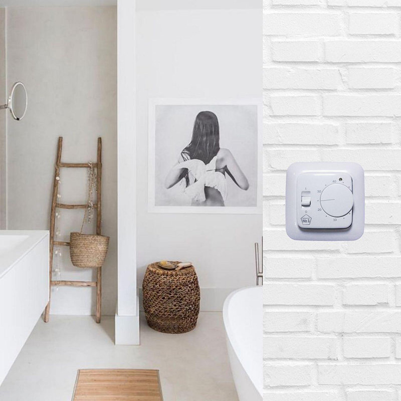 ТС 101 терморегулятор для теплого пола, белый