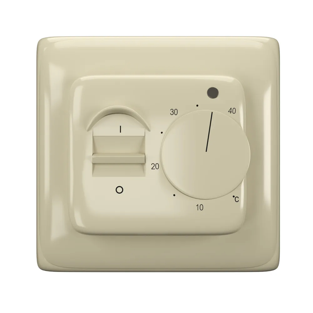 AlfaReg RTC-70.26 терморегулятор для теплого пола механический, 16А, бежевый