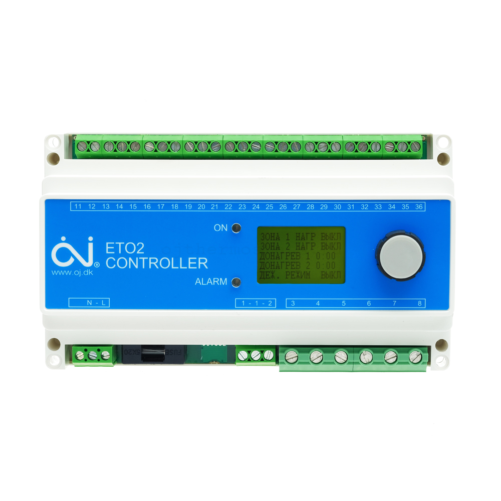 OJ Electronics ETO2-4550 терморегулятор для греющих кабелей