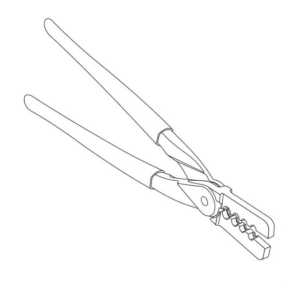 C20-02-CT опрессовочные клещи для набора C-20-02-F C20-02-CT опрессовочные клещи для набора C-20-02-F