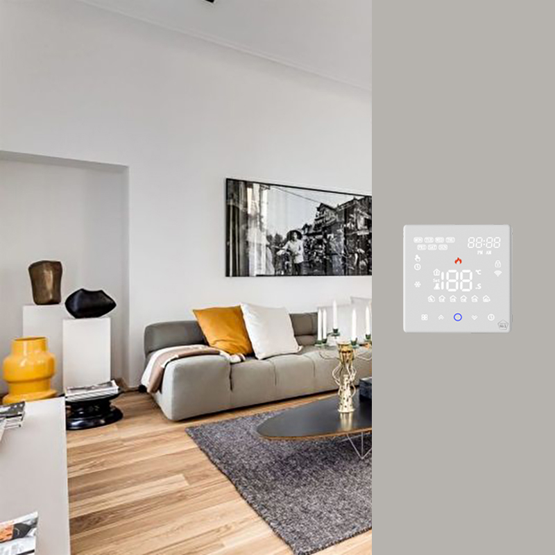 ТС 650 терморегулятор для теплого пола, белый