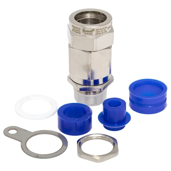 EKF M25x1,5 FECA 1Ex d IIC Gb/1Ex e II Gb/0Ex ia IIC Ga/2Ex nR II Gc кабельный ввод взрывозащищенный