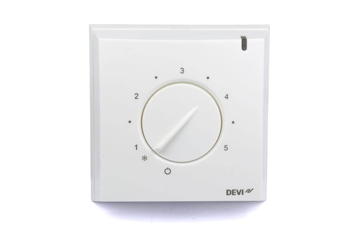 DEVIreg 132 терморегулятор для теплого пола с датчиком пола и воздуха