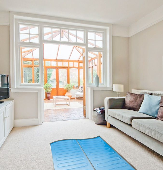 Теплолюкс Alumia 1500 Вт/10,0 кв.м нагревательный мат на фольге для теплого пола