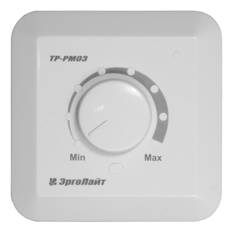ТР-РМ 03 регулятор скорости вентилятора встраиваемый, белый