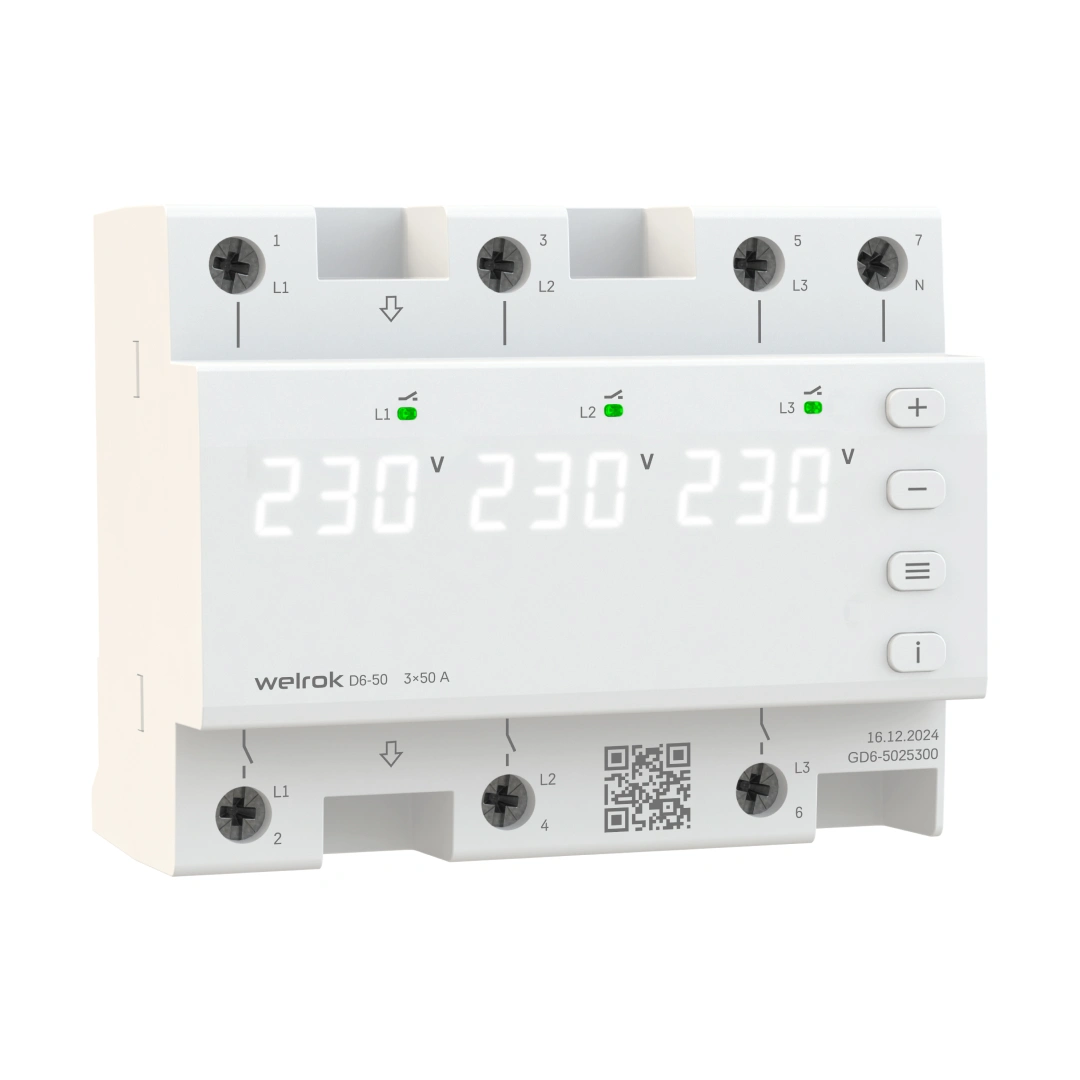 Welrok D6-50 реле напряжения