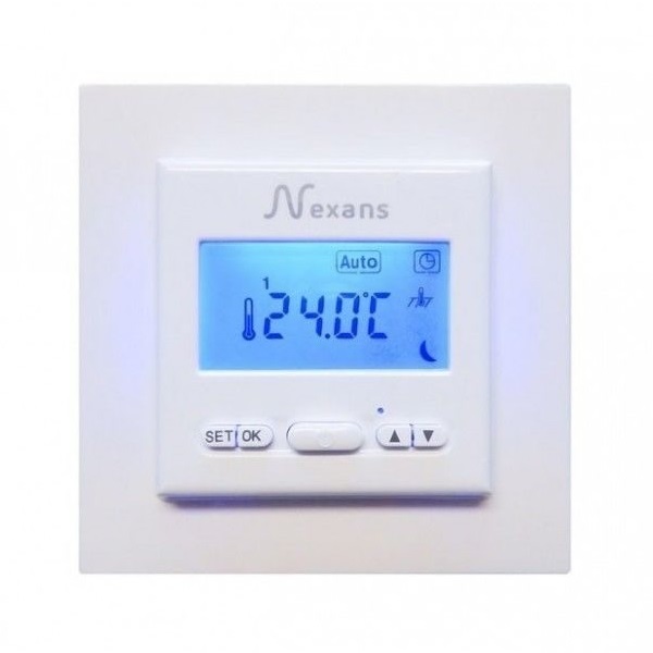 N-COMFORT TD терморегулятор для теплого пола с датчиком температуры воздуха и пола