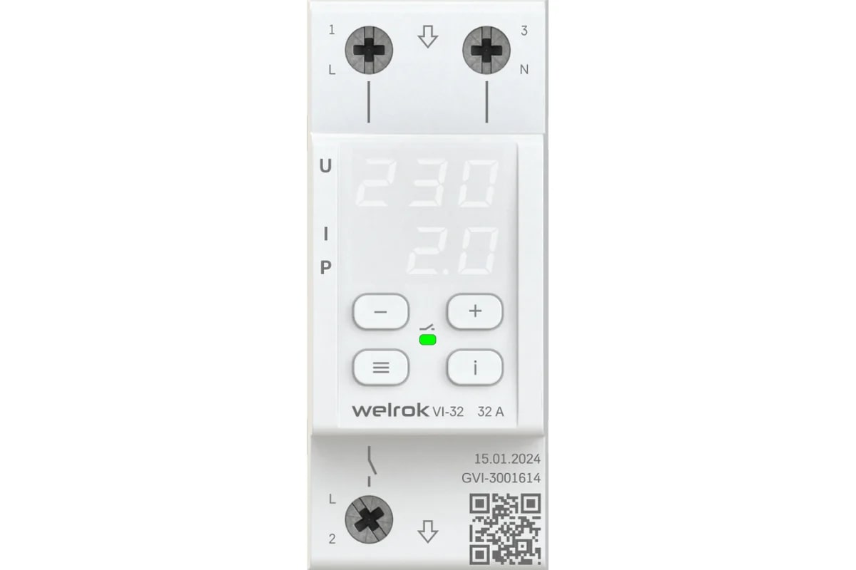 Welrok VI-32 реле напряжения с контролем тока