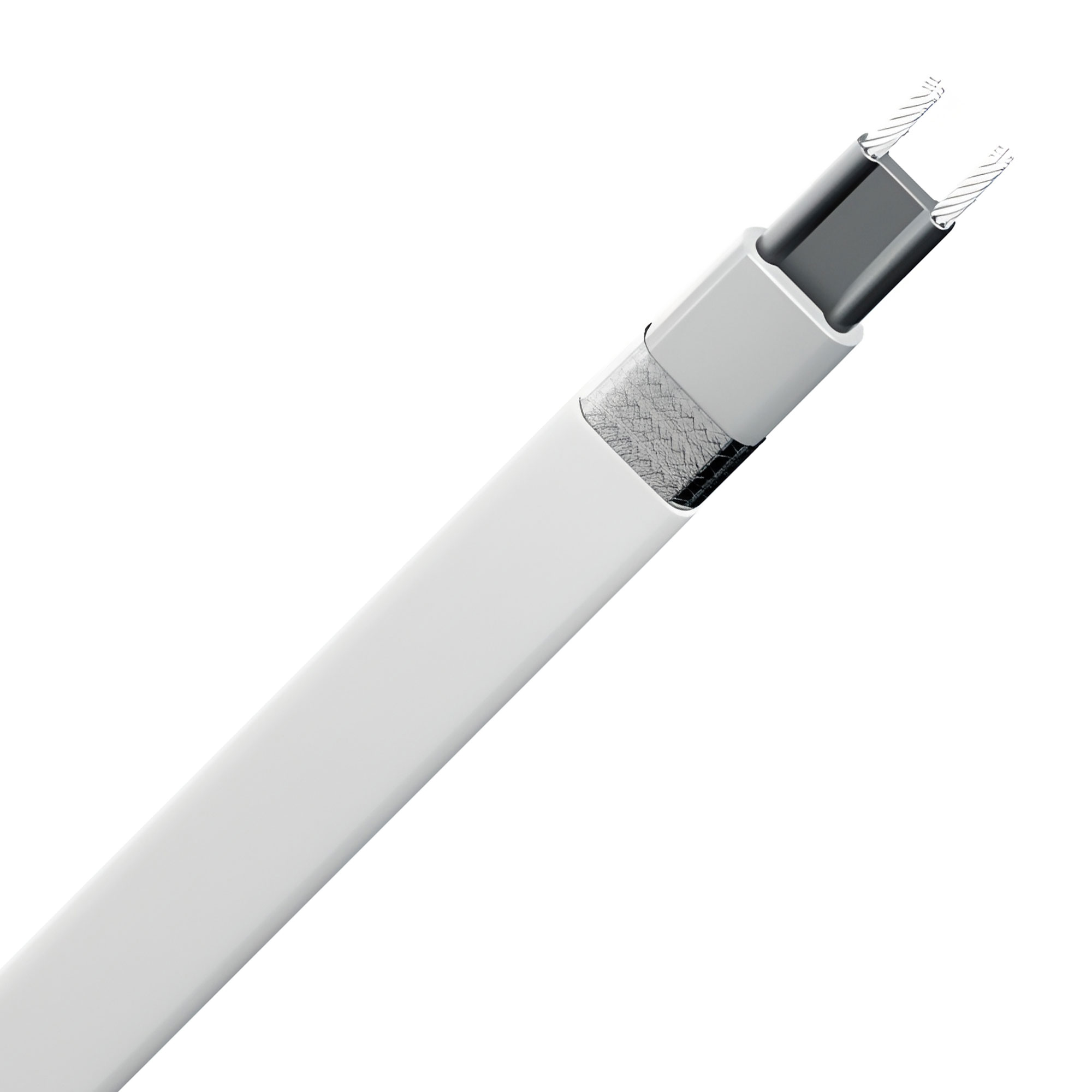 SRF15-2СT пищевой саморегулирующийся греющий кабель