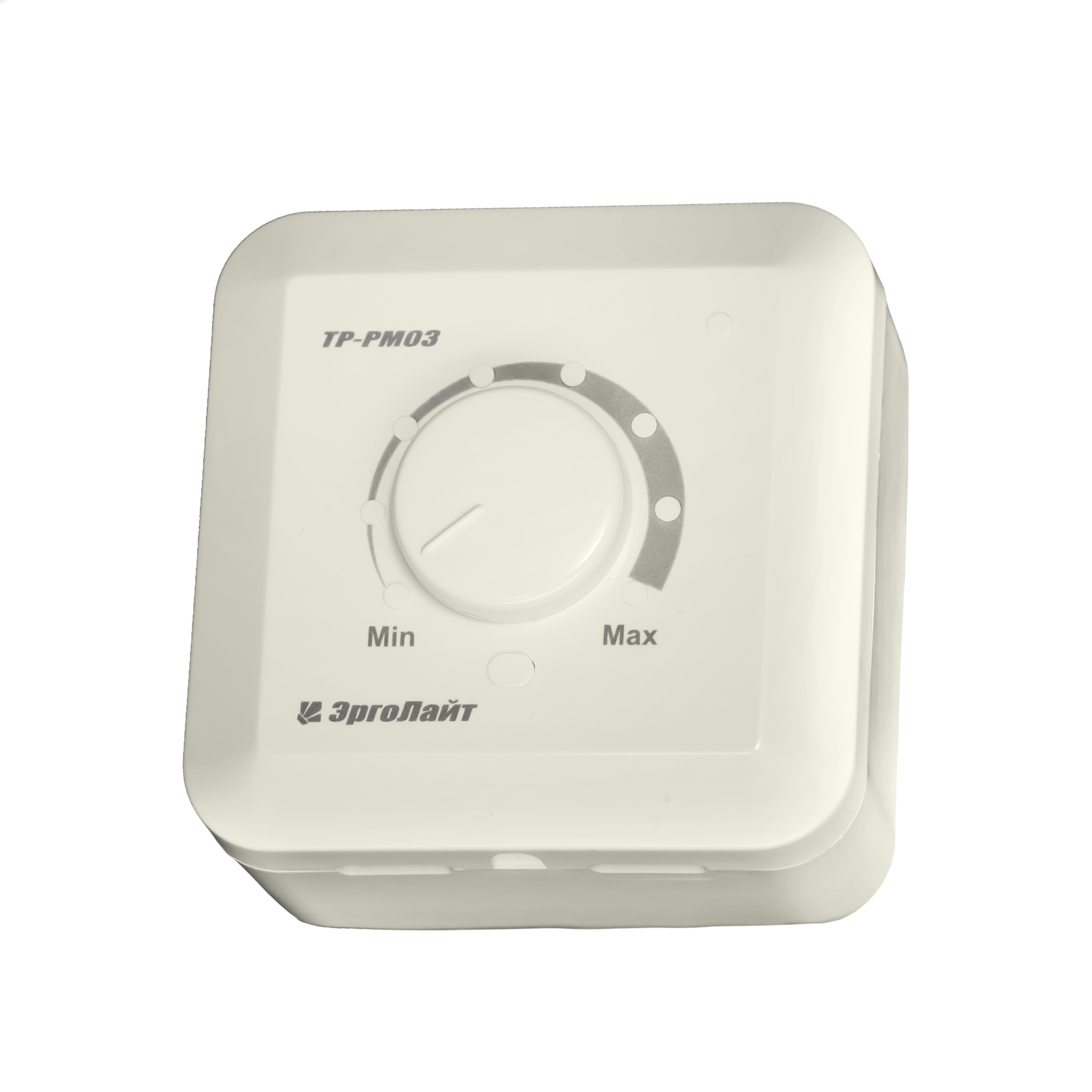 ТР-РМ-03-500 регулятор мощности накладной, белый