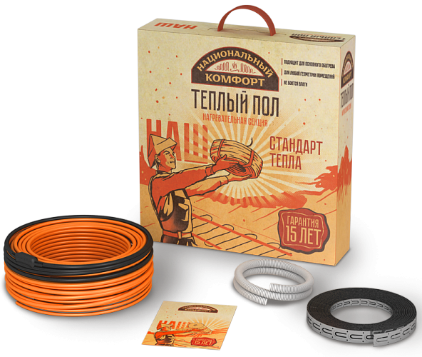 Национальный комфорт БНК 43,0 м/525 Вт кабельный теплый пол