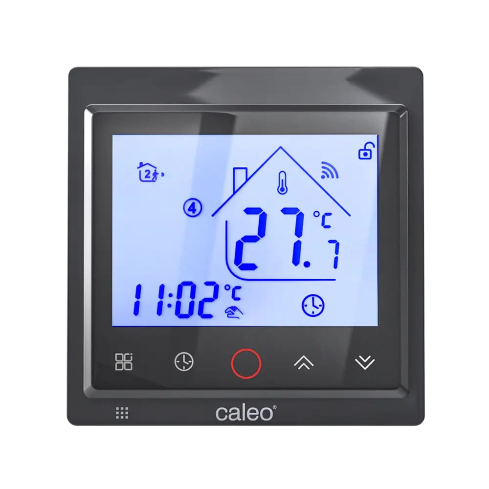 CALEO С936 Wi-Fi терморегулятор для теплого пола, черный