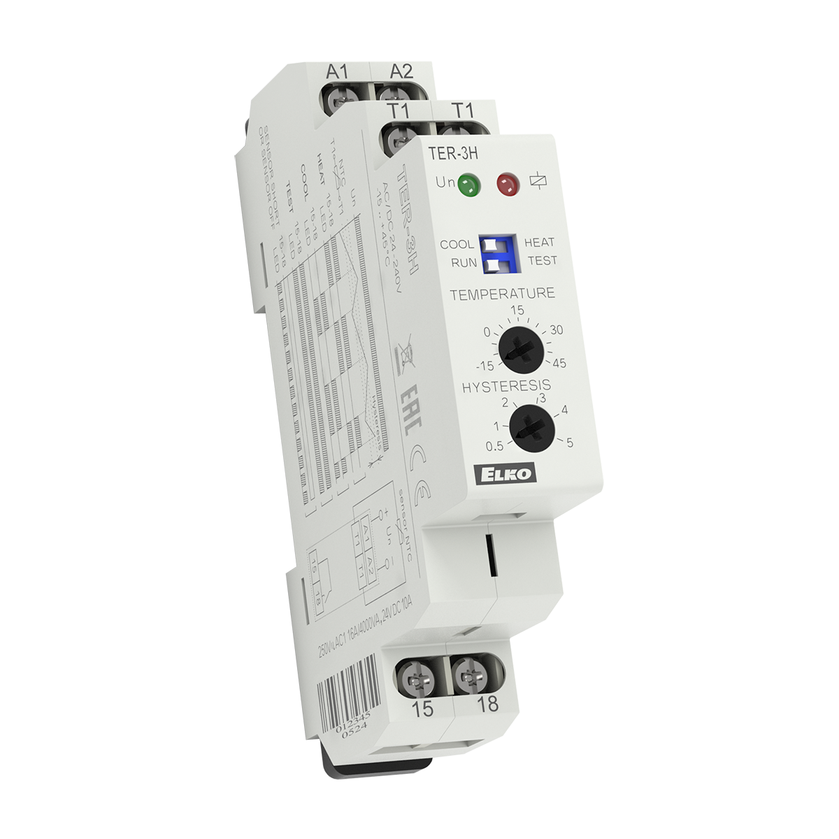 TER-3H терморегулятор для систем обогрева труб