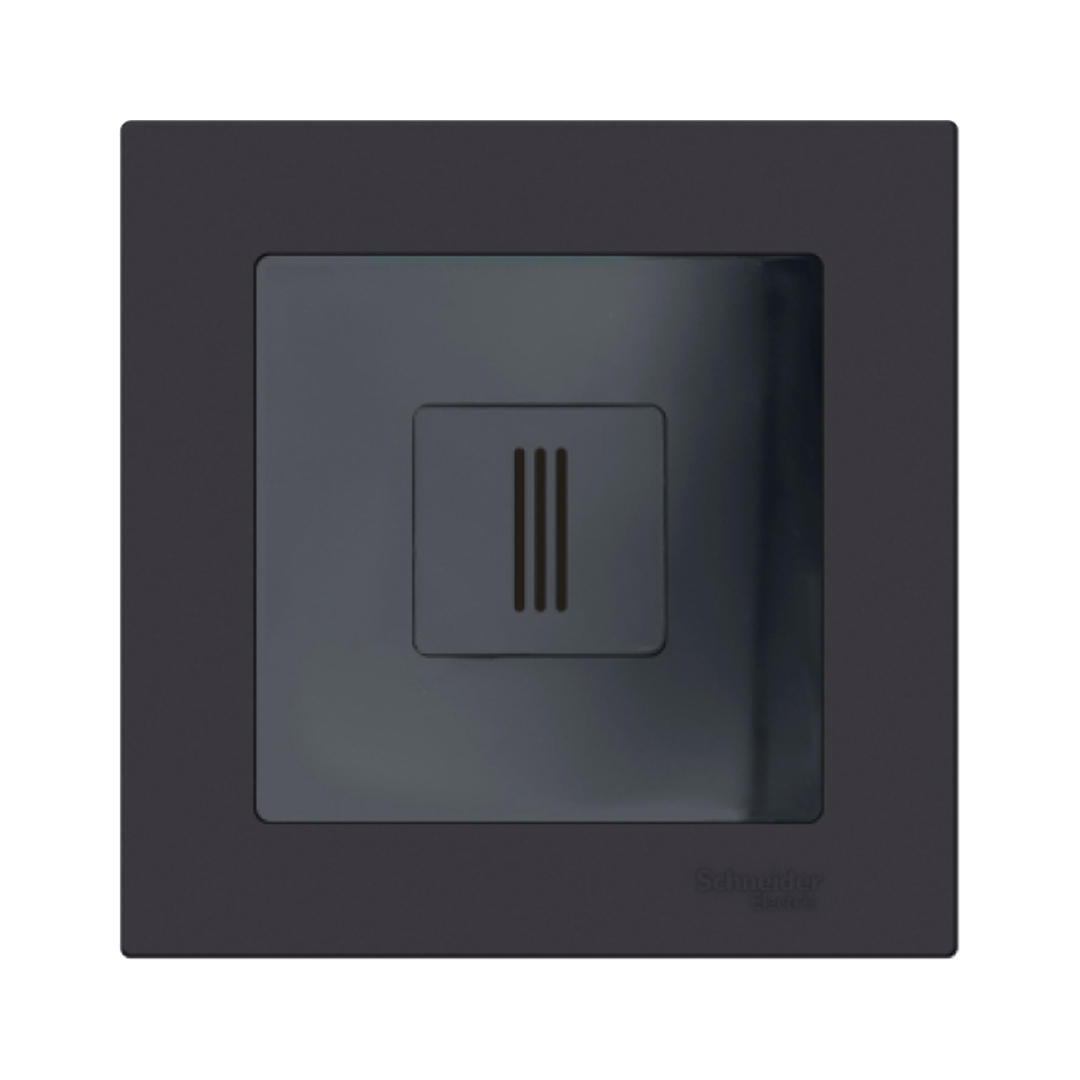 Датчик температуры воздуха Эрголайт, черный (в рамки Schneider Electric Atlas Design) Датчик температуры воздуха Эрголайт, черный (в рамки Schneider Electric Atlas Design)