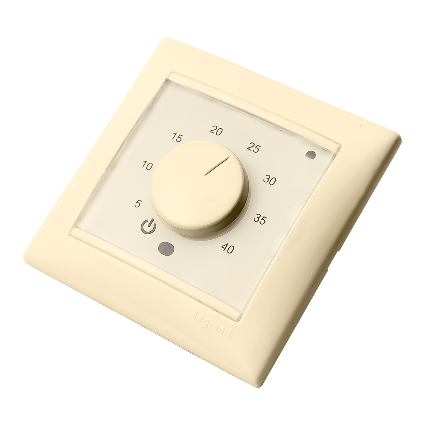 Эрголайт ТР-03 Валена терморегулятор для теплого пола, бежевый (в рамку Legrand Valena)