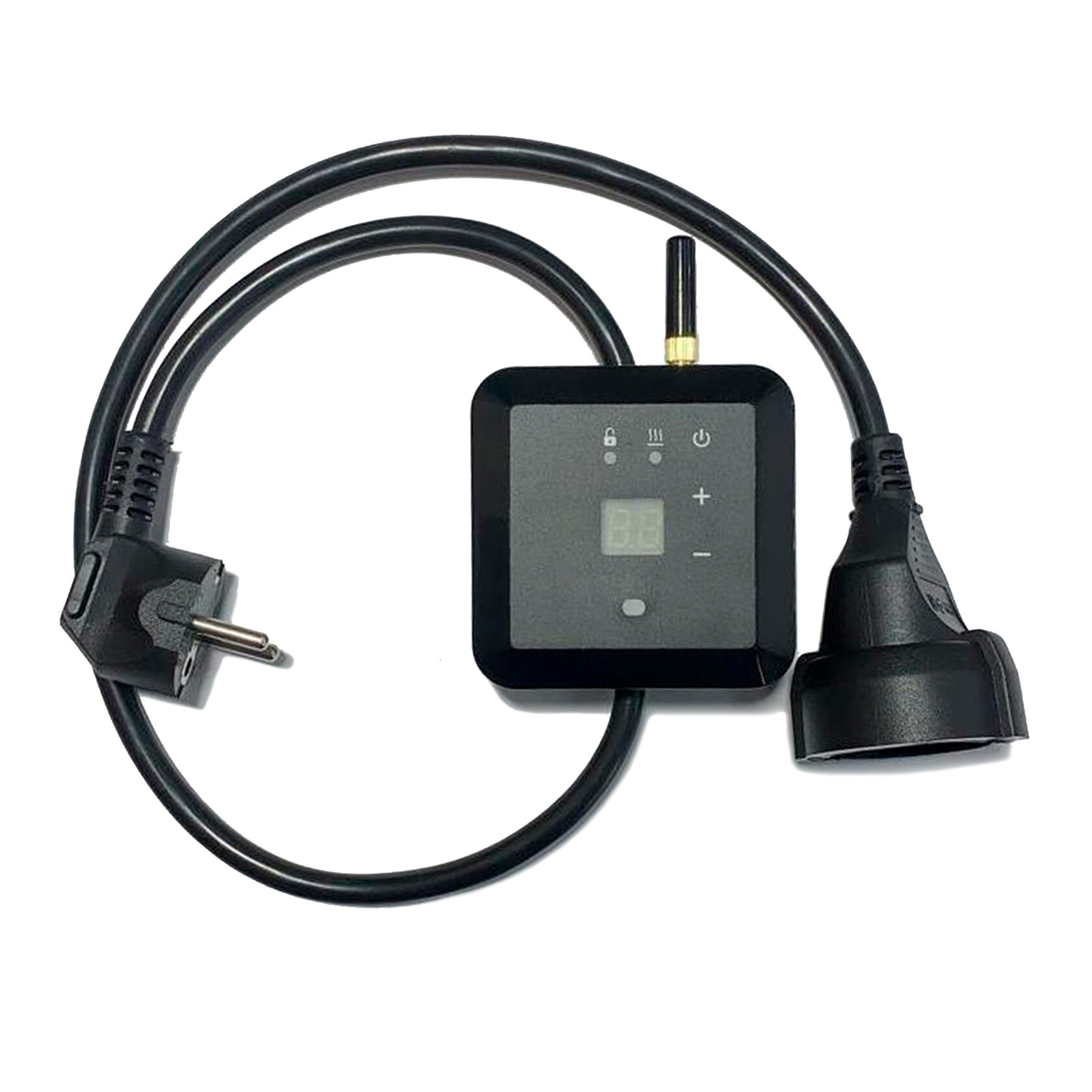 Эрголайт ТР-09РП GSM терморегулятор для обогревателей с датчиком пола, черный