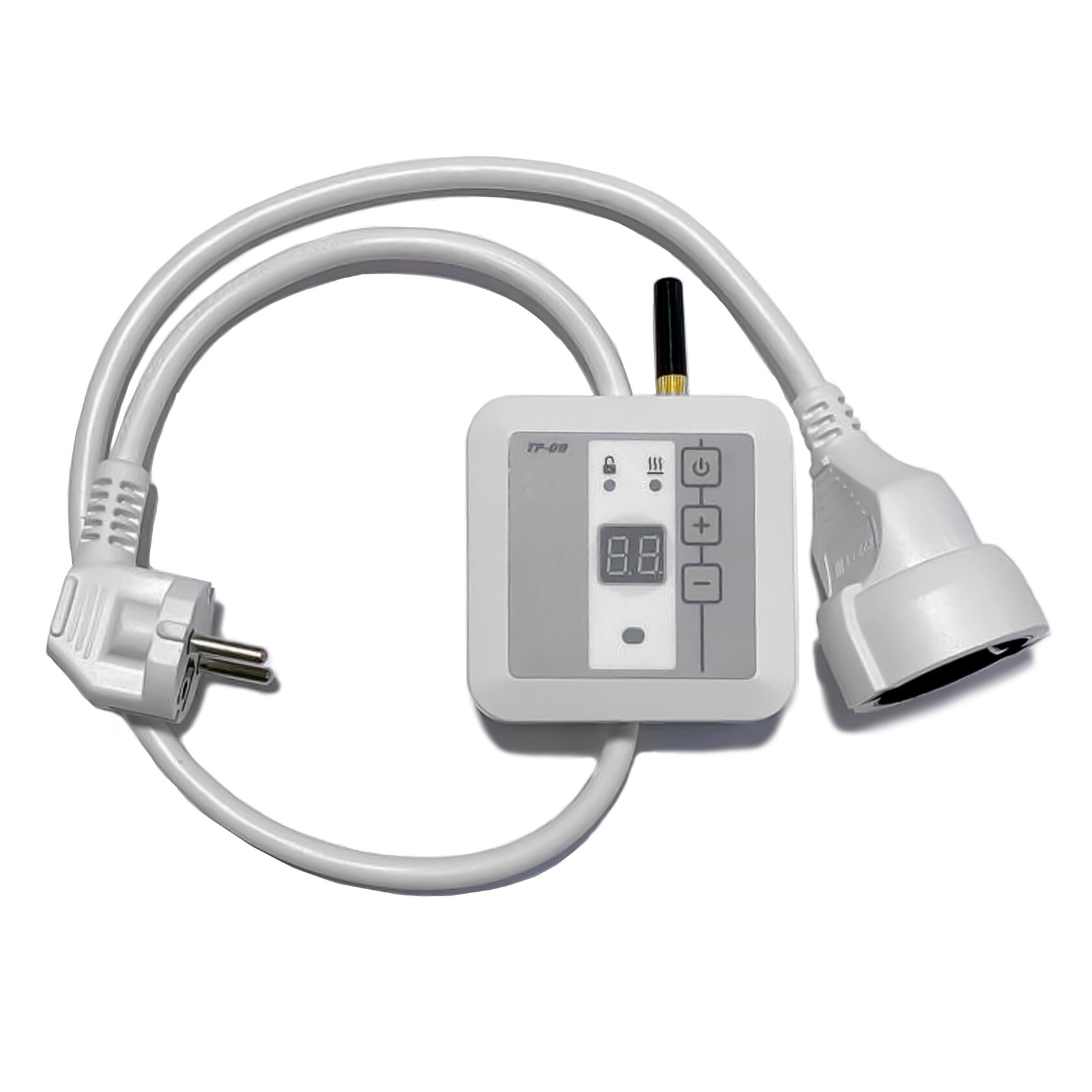 Эрголайт ТР-09РП GSM терморегулятор для обогревателей с датчиком пола, белый