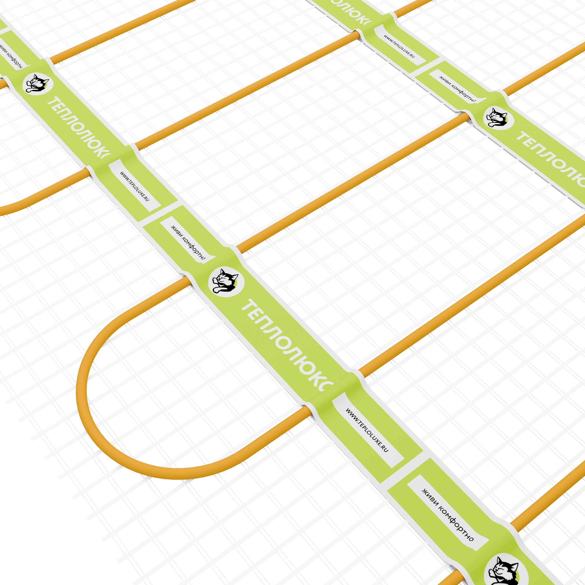 Теплолюкс Ultra МНН 1365 Вт/8,0 кв.м нагревательный мат для теплого пола