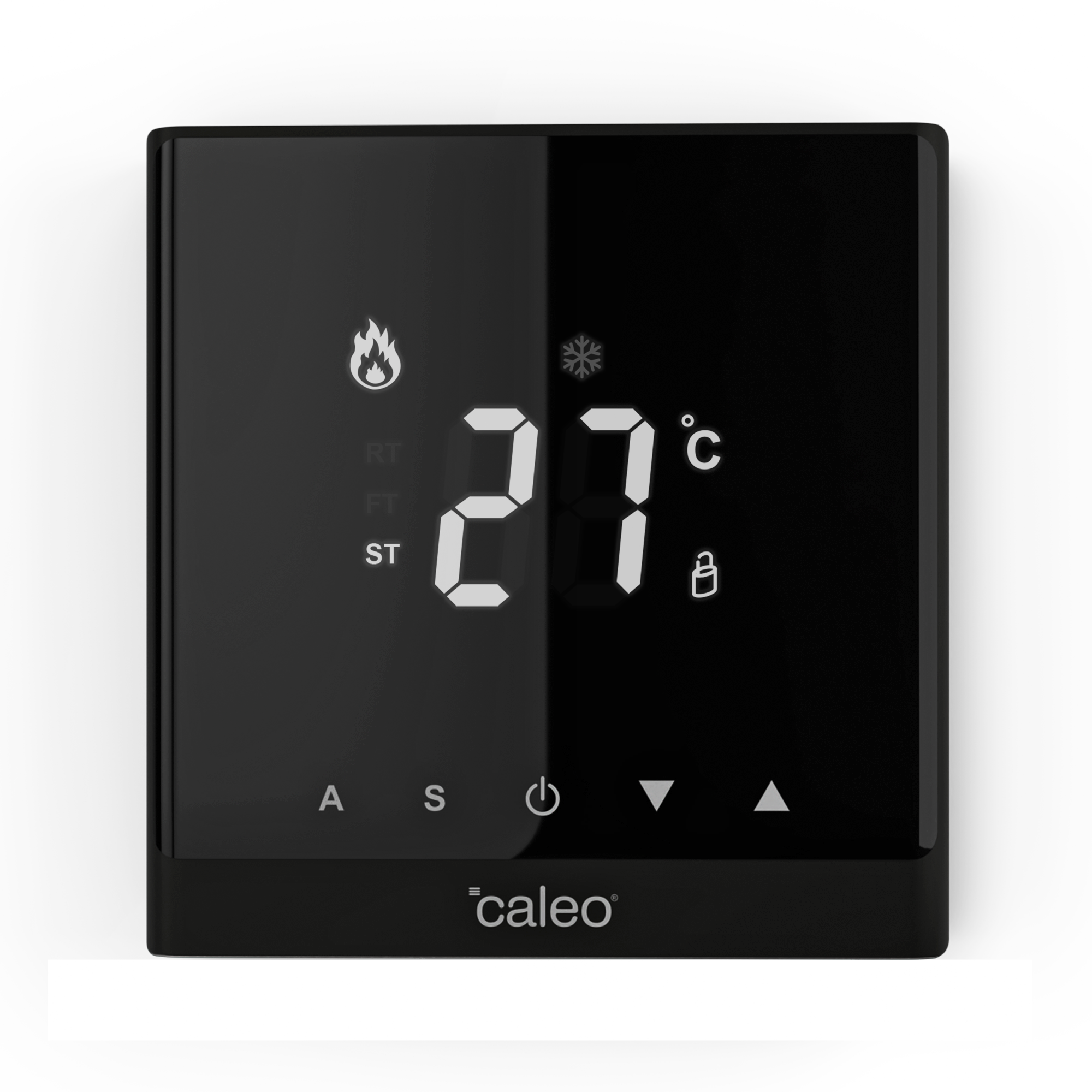 CALEO С732 терморегулятор для теплого пола, черный