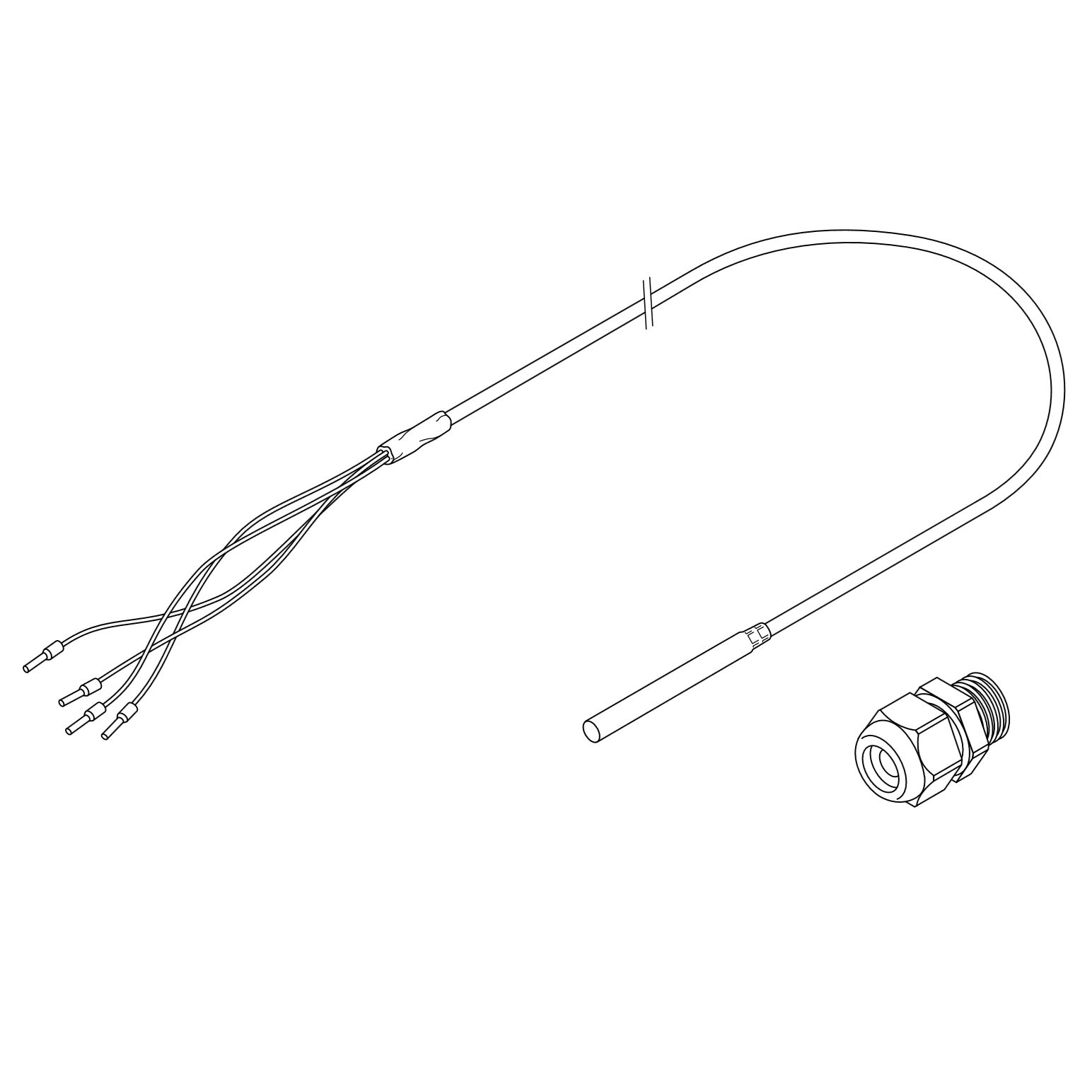 MONI-PT100-260/2 платиновый датчик температуры для взрывоопасных зон