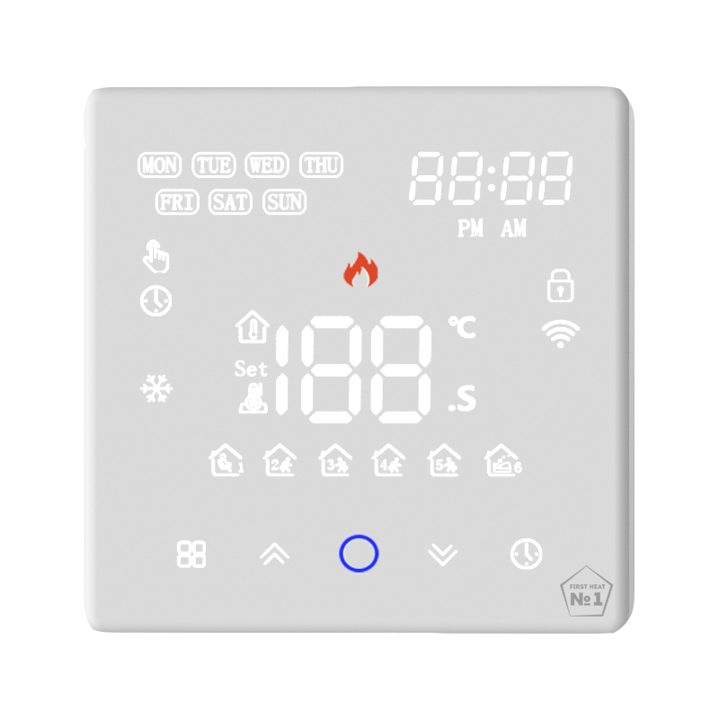 ТС 650 терморегулятор для теплого пола, белый