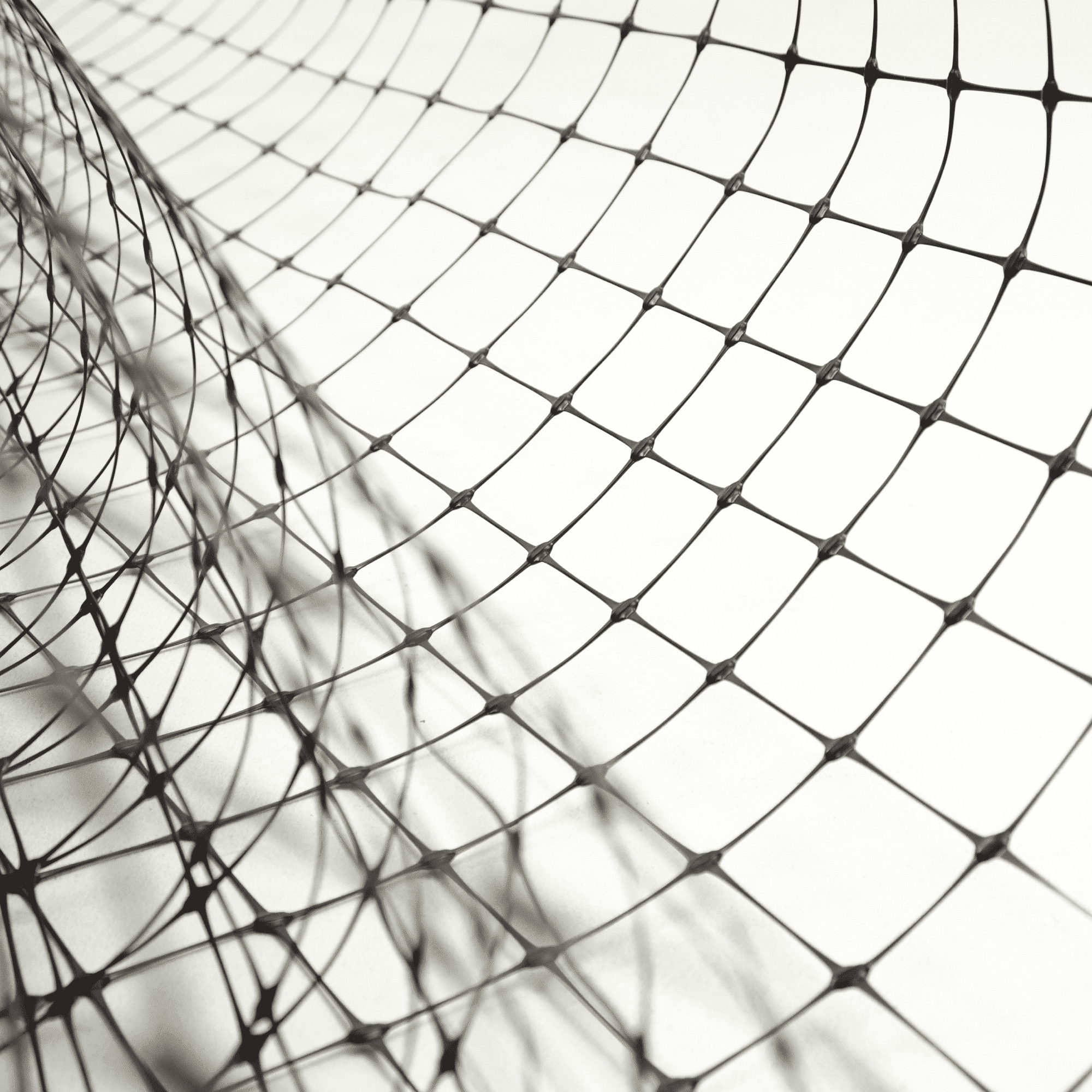 Снегозадерживающая сетка Alfasetka, чёрная 2х50