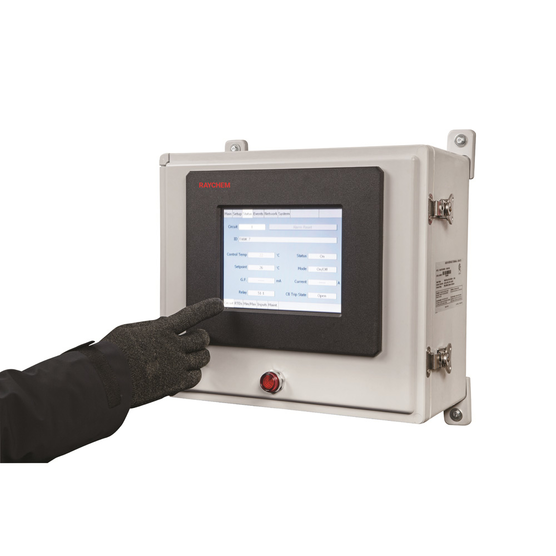 NGC-UIT3-EX терминал пользовательского интерфейса системы электрообогрева с корпусом