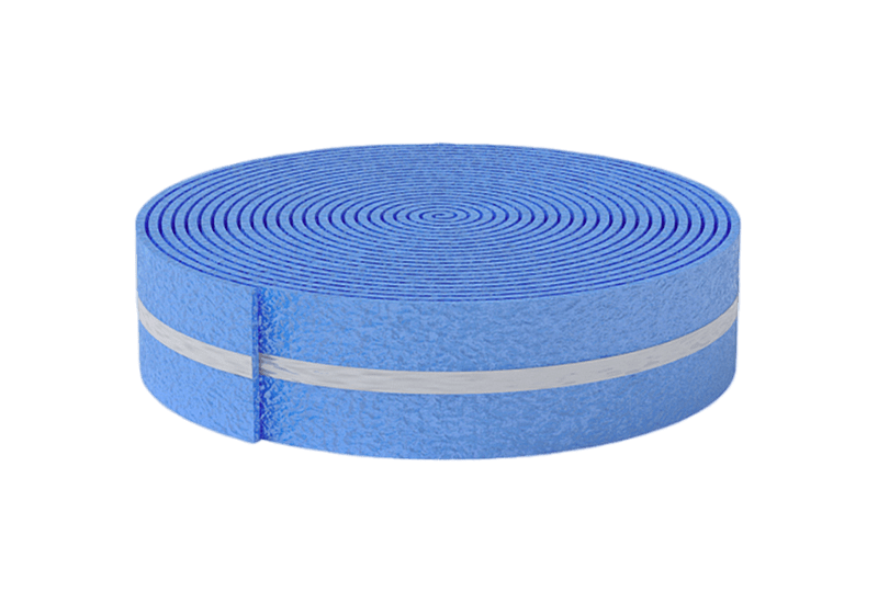 Лента демпферная самоклеящаяся с фартуком 8мм х 120мм - 15м