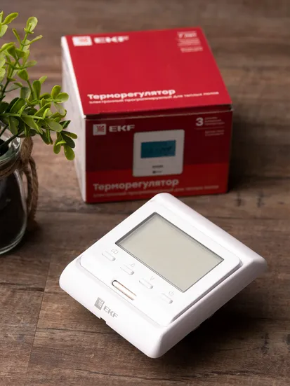 EKF ETT-1 терморегулятор для теплого пола с датчиком пола